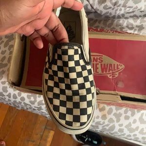 Checker board vans
